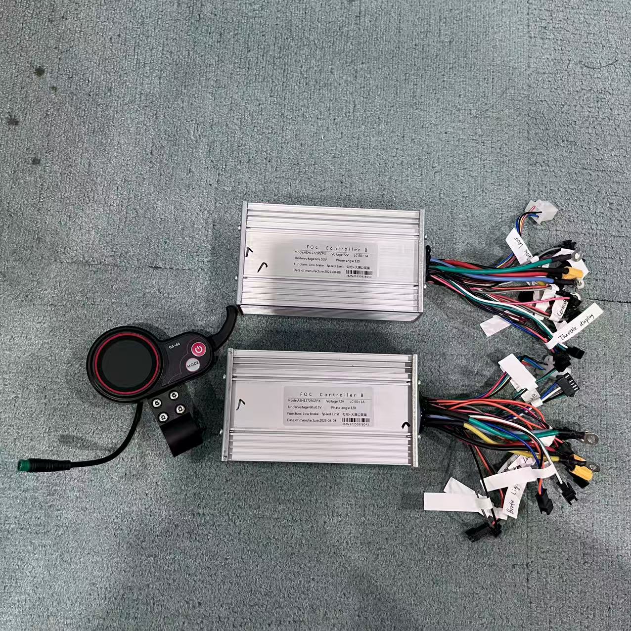 72V 45A Dual Controller - ตัวควบคุมความเร็ว FOC สำหรับสกู๊ตเตอร์ไฟฟ้า JB Jingbo 72V