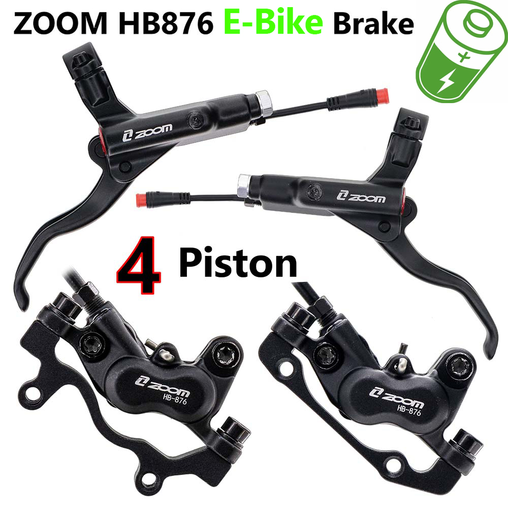 ซูม HB-876E E-Bike 4 ลูกสูบไฮด - Zoom Hydraulic Brake 4 Piston E-Scooter บทวิจารณ์และราคา