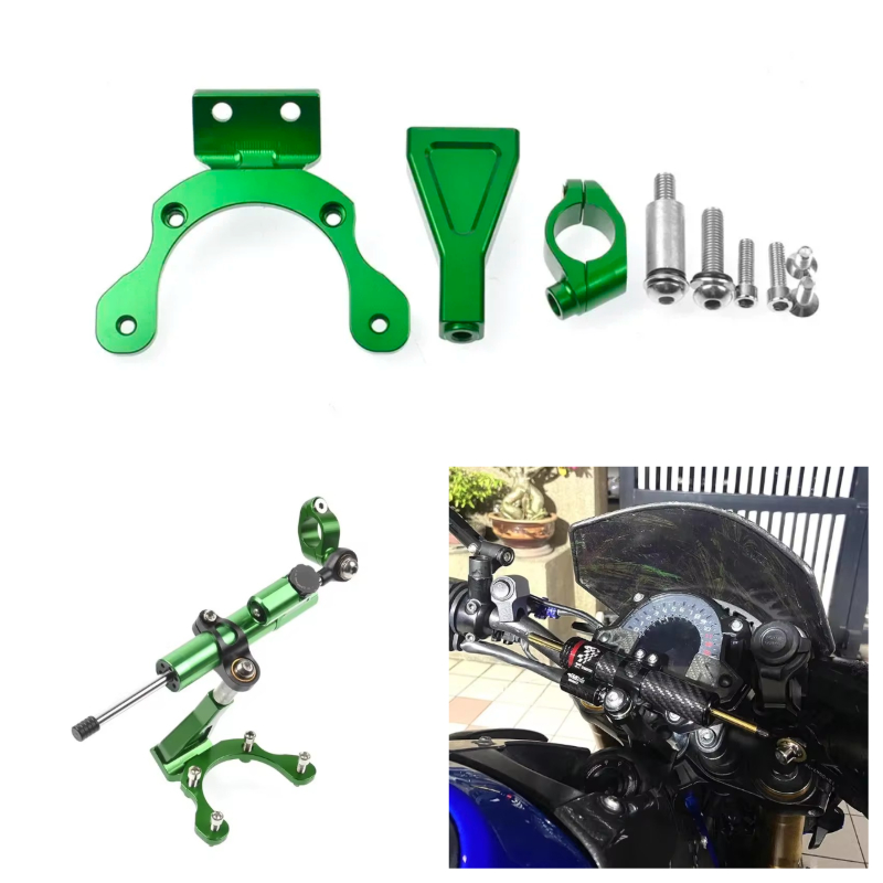 ตัวกันสั่นพวงมาลัยคาร์บอนไฟเบอ - Steering Damper Stabilizer Kit Cnc บทวิจารณ์และราคา